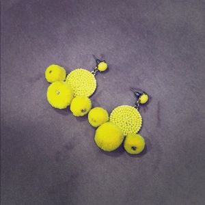 Sunshine Yellow Earrings